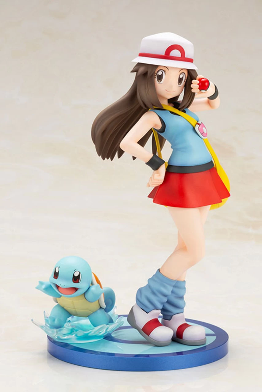 Kotobukiya ARTFX J Leaf With Squirtle (Pokemon) 1/8 PVC Figure - Image 2