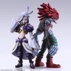Square Enix FINAL FANTASY IX BRING ARTS Kuja & Amarant Coral Action Figure