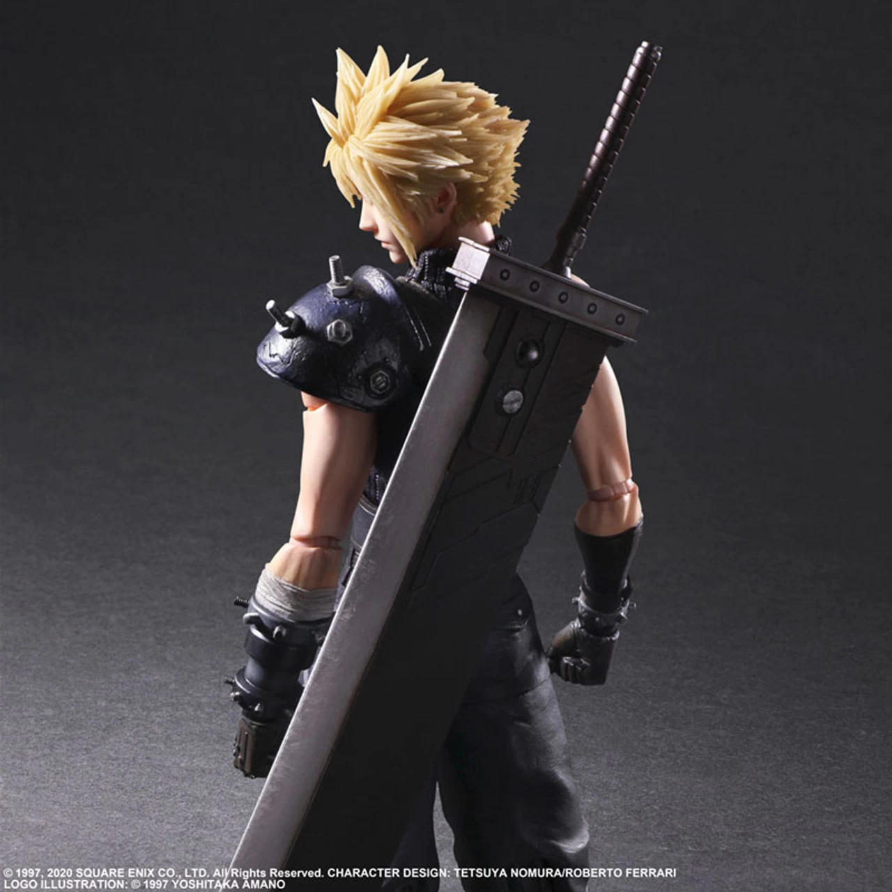 Square Enix Final Fantasy VII Remake Play Arts Kai Cloud Strife Version 2 Action Figure - Image 2