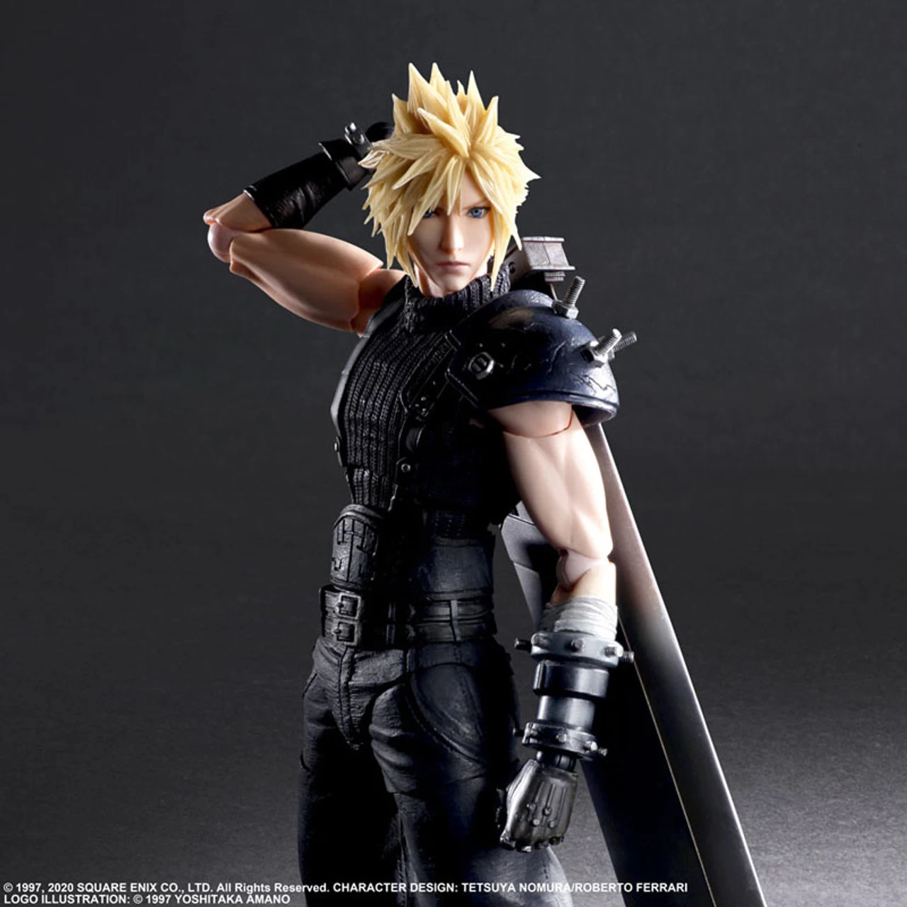 Square Enix Final Fantasy VII Remake Play Arts Kai Cloud Strife Version 2 Action Figure - Image 4