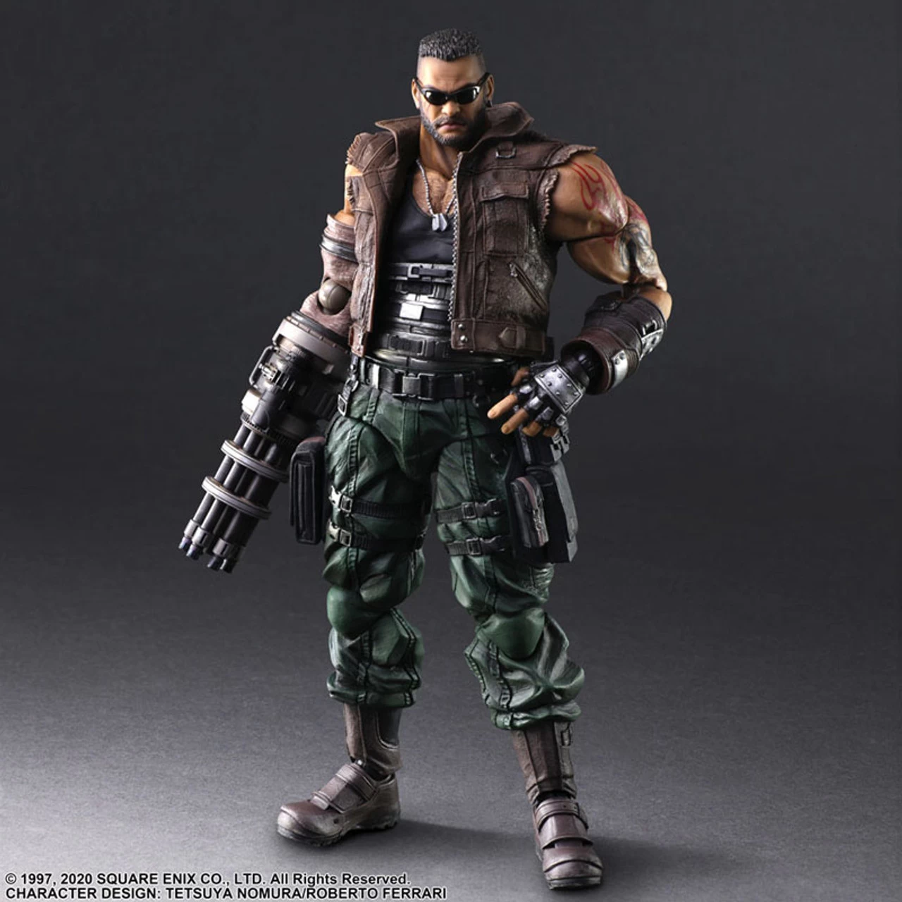 Square Enix Final Fantasy VII Remake Play Arts Kai Barret Wallace Version 2 Action Figure
