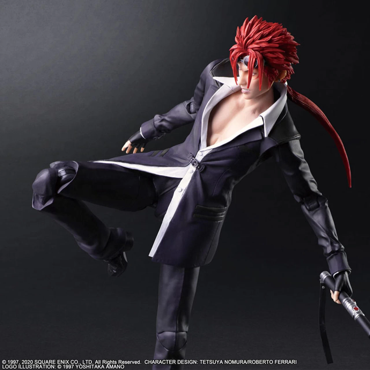 Square Enix Final Fantasy VII Remake Play Arts Kai Reno Action Figure - Image 5