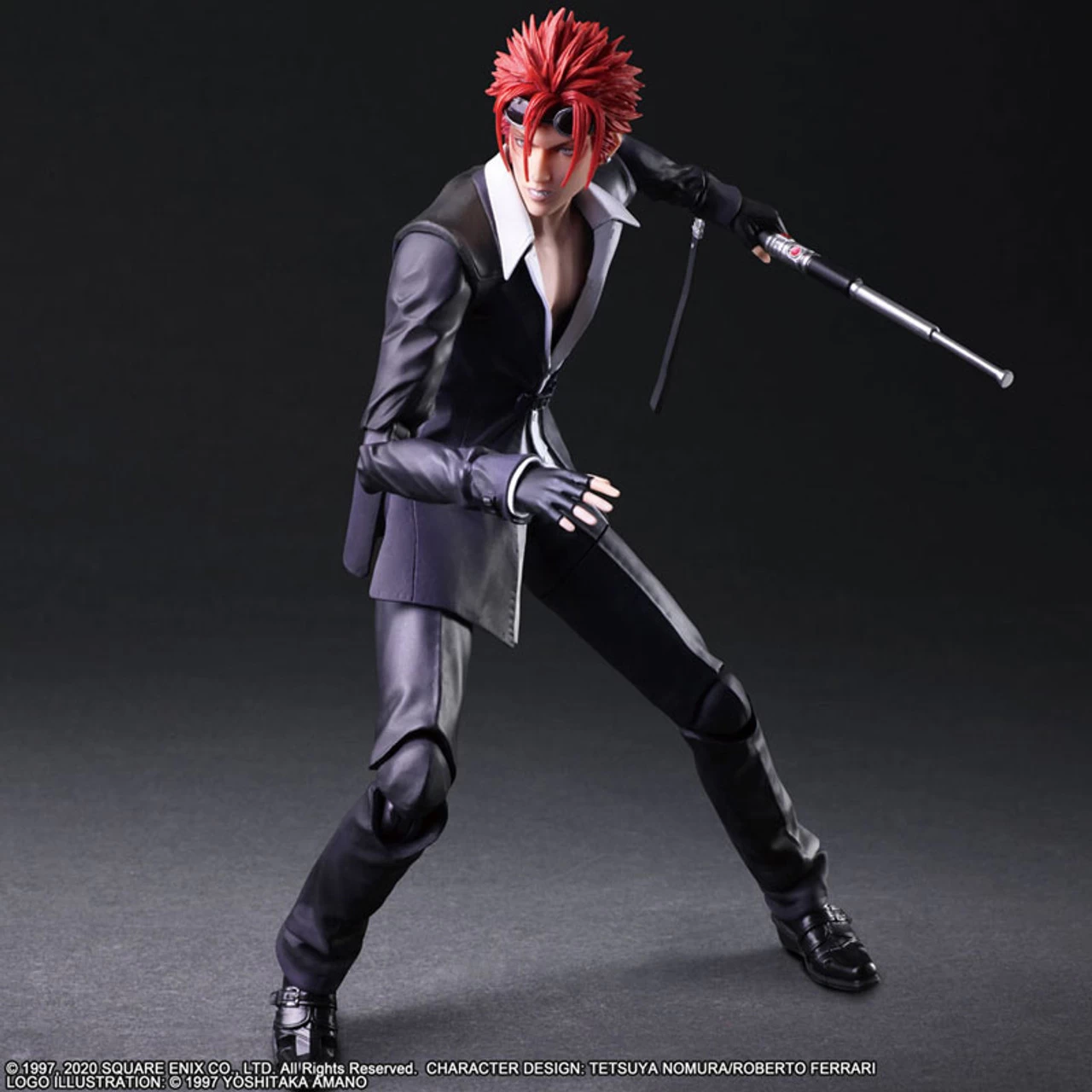 Square Enix Final Fantasy VII Remake Play Arts Kai Reno Action Figure - Image 6