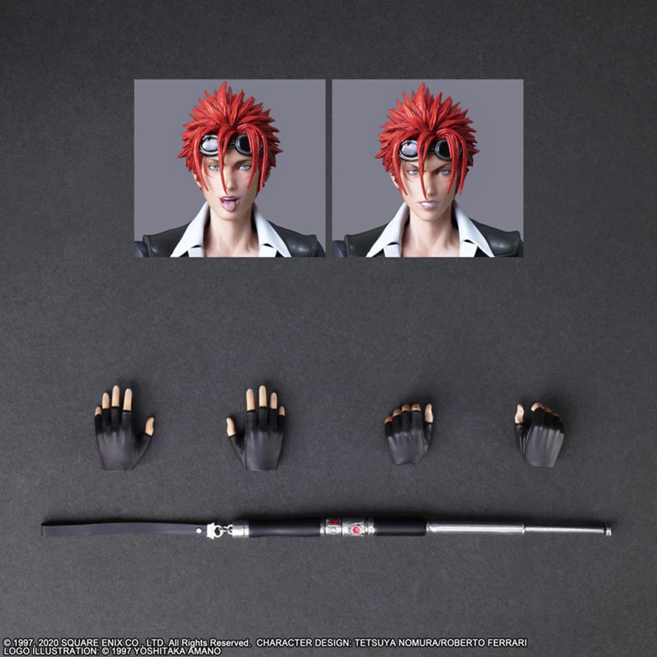 Square Enix Final Fantasy VII Remake Play Arts Kai Reno Action Figure - Image 8