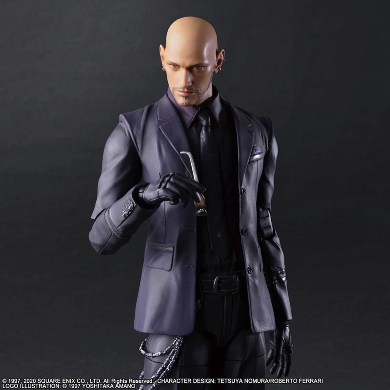 Square Enix Final Fantasy VII Remake Play Arts Kai Rude Action Figure - Image 3