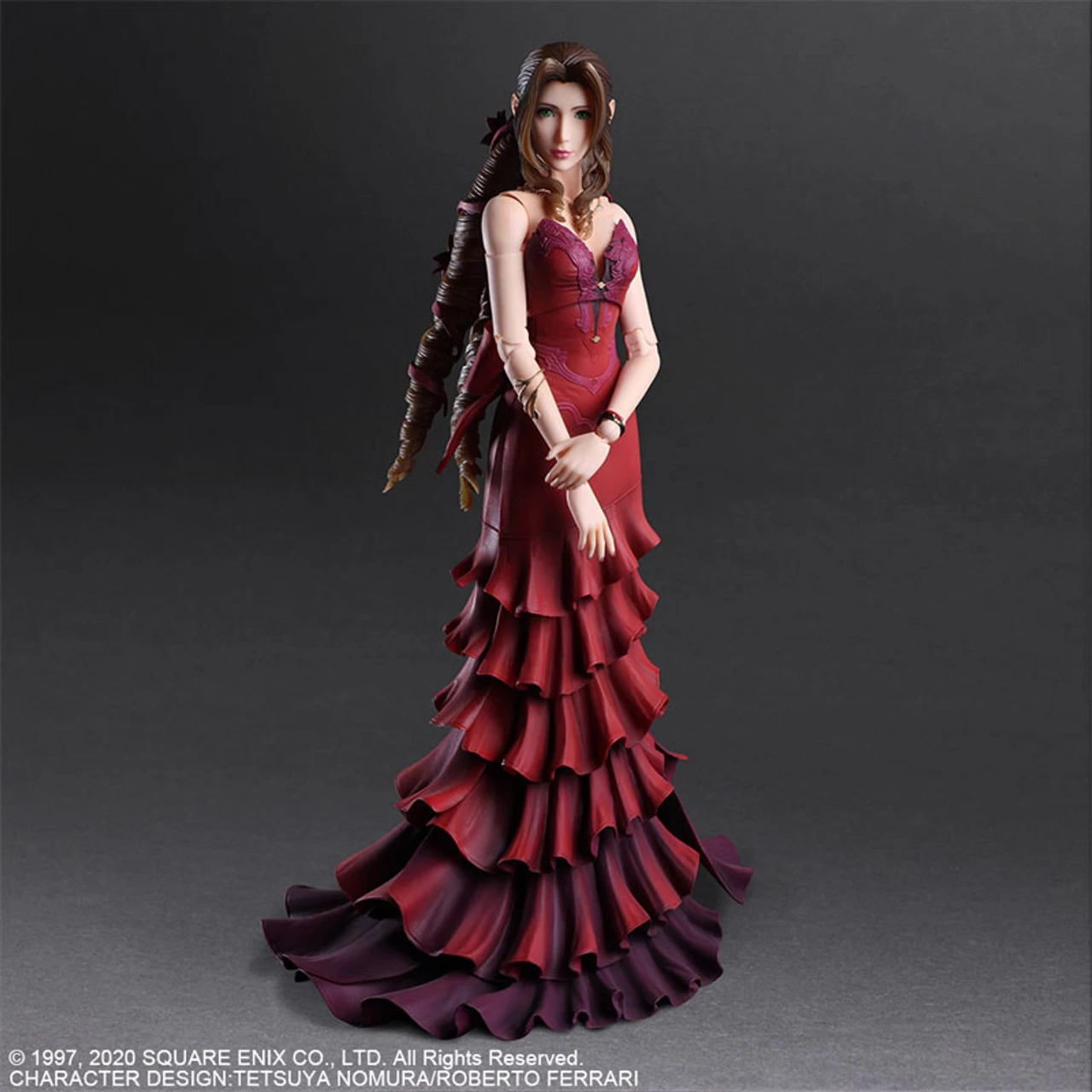 Square Enix Final Fantasy VII Remake Play Arts Kai Aerith Gainsborough -Dress Ver.- Action Figure - Image 8