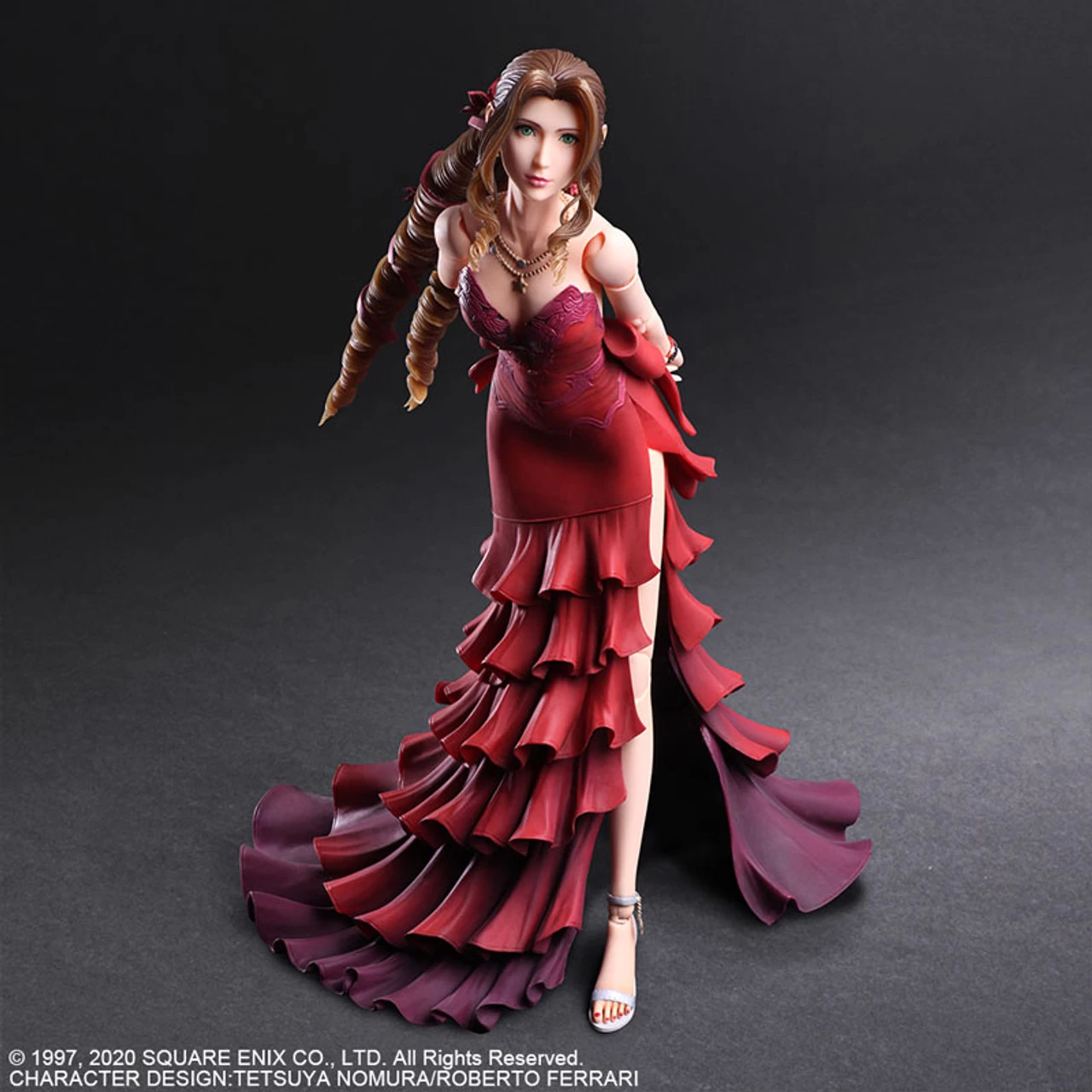 Square Enix Final Fantasy VII Remake Play Arts Kai Aerith Gainsborough -Dress Ver.- Action Figure - Image 4