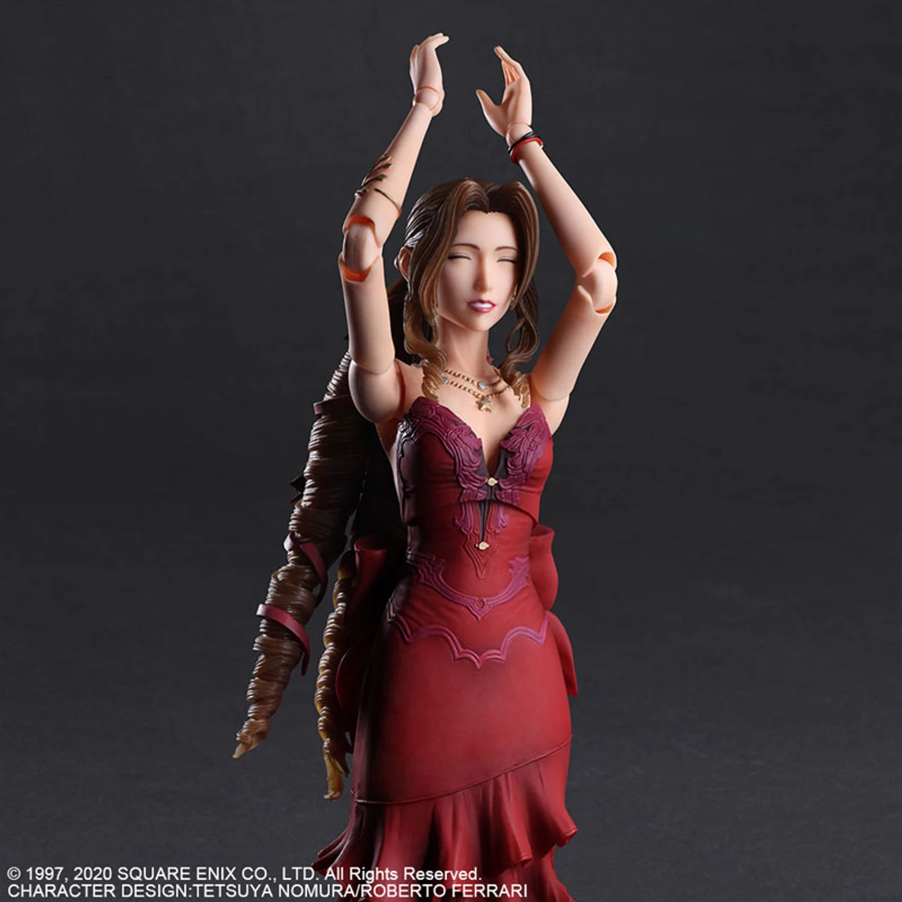 Square Enix Final Fantasy VII Remake Play Arts Kai Aerith Gainsborough -Dress Ver.- Action Figure - Image 5