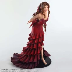 Square Enix Final Fantasy VII Remake Static Arts Aerith Gainsborough -Dress Ver.- PVC Figure