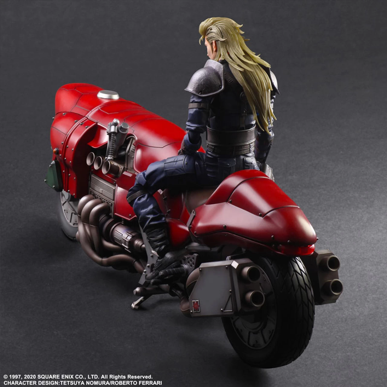 Square Enix Final Fantasy VII Remake PLAY ARTS KAI Roche & Motorcycle SET Action Figure - Image 4