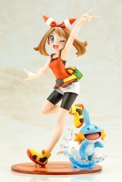 Kotobukiya ARTFX J May With Mudkip (Pokemon) 1/8 Complete Figure