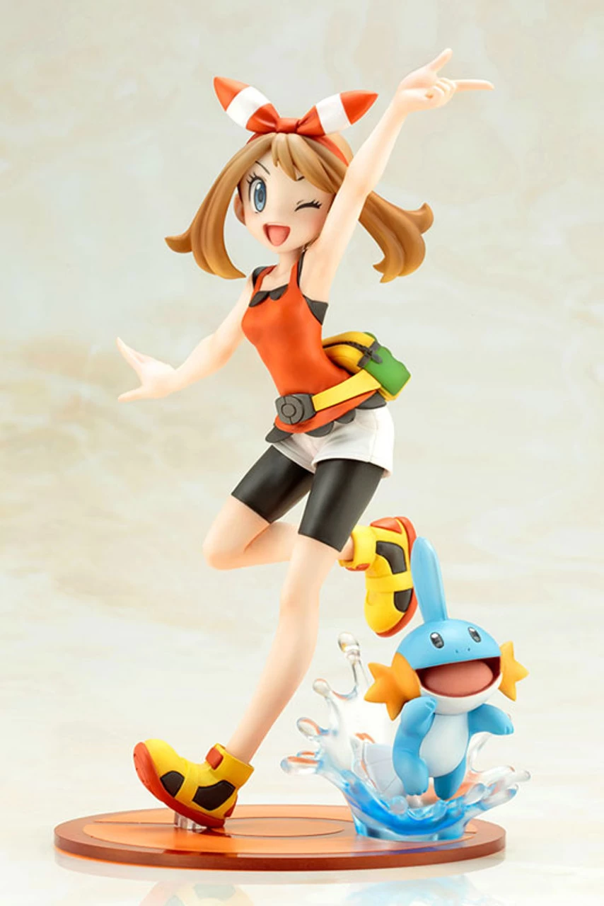 Kotobukiya ARTFX J May With Mudkip (Pokemon) 1/8 Complete Figure
