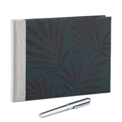 Hallmark Palm Leaves Guest Book And Pen Set