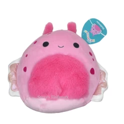 Squishmallow Shabnam The Deep Sea Pink Sea Slug 8" Stuffed Plush By Kelly Toy