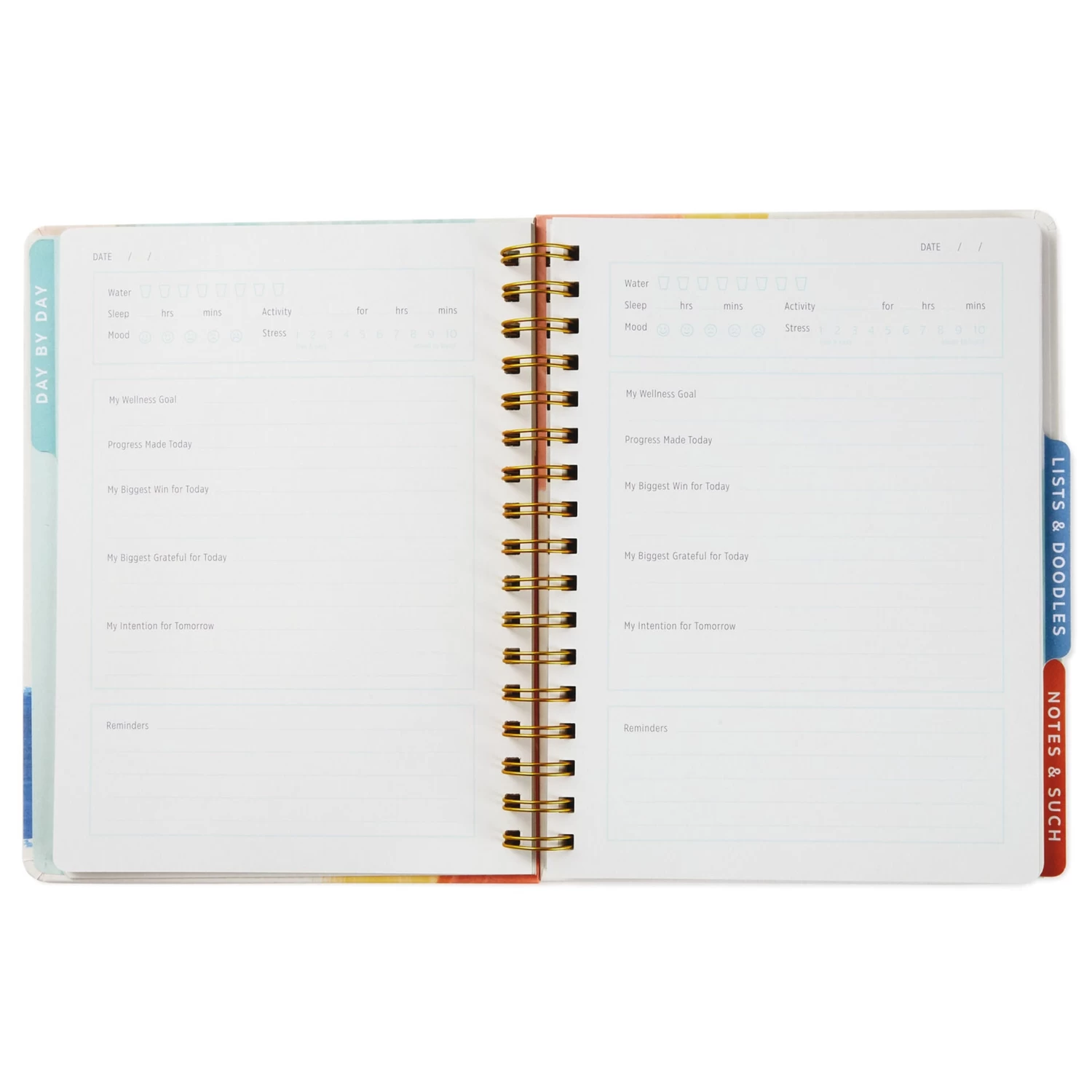 Hallmark Wellness Journal Spiral Notebook - Image 3