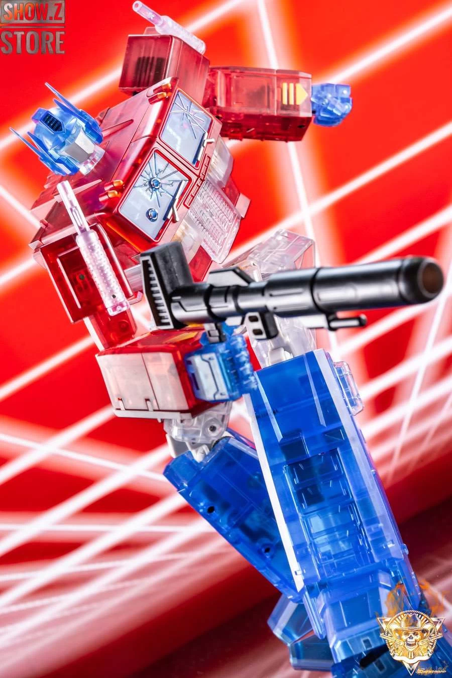 Magic Square MS-01T Light Of Freedom Optimus Prime Clear Version - Image 5