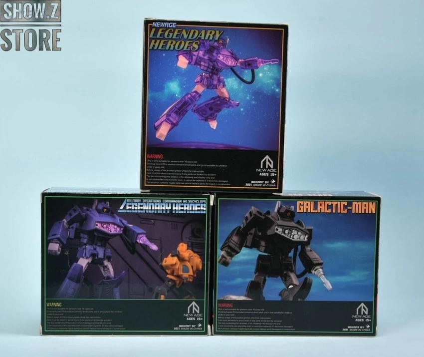 NewAge H35M Cyclops Shockwave Galactic Man Version - Image 3