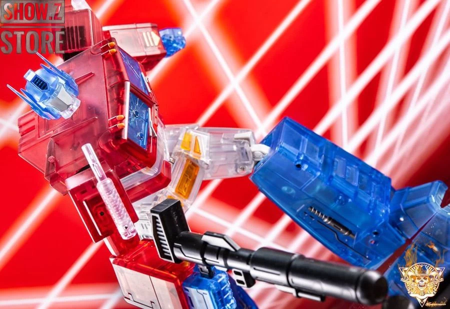Magic Square MS-01T Light Of Freedom Optimus Prime Clear Version - Image 7