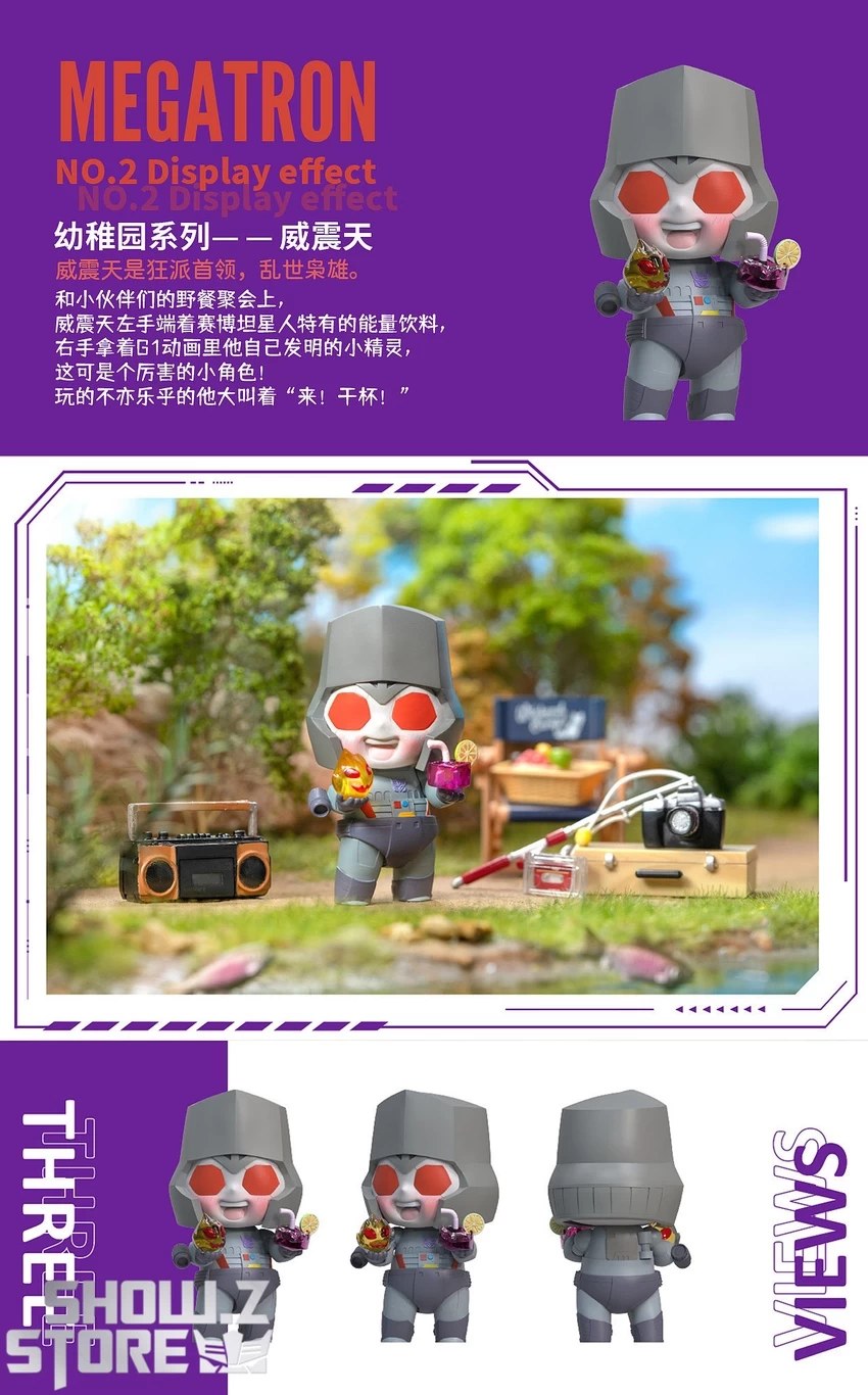 Jing Model Palace Transformers Kindergarten Series Blind Boxes Set Of 6 - Image 10