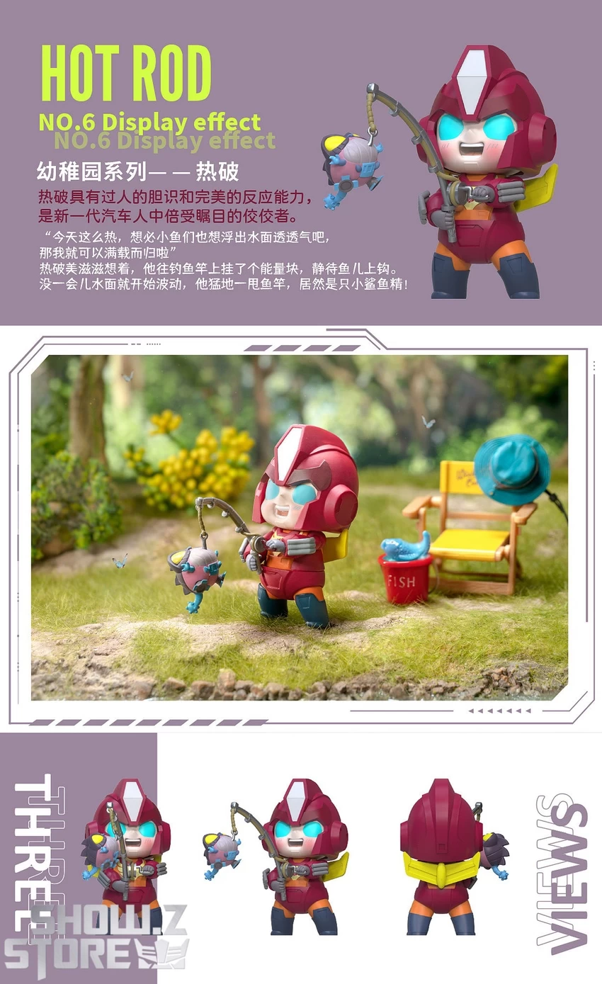 Jing Model Palace Transformers Kindergarten Series Blind Boxes Set Of 6 - Image 15