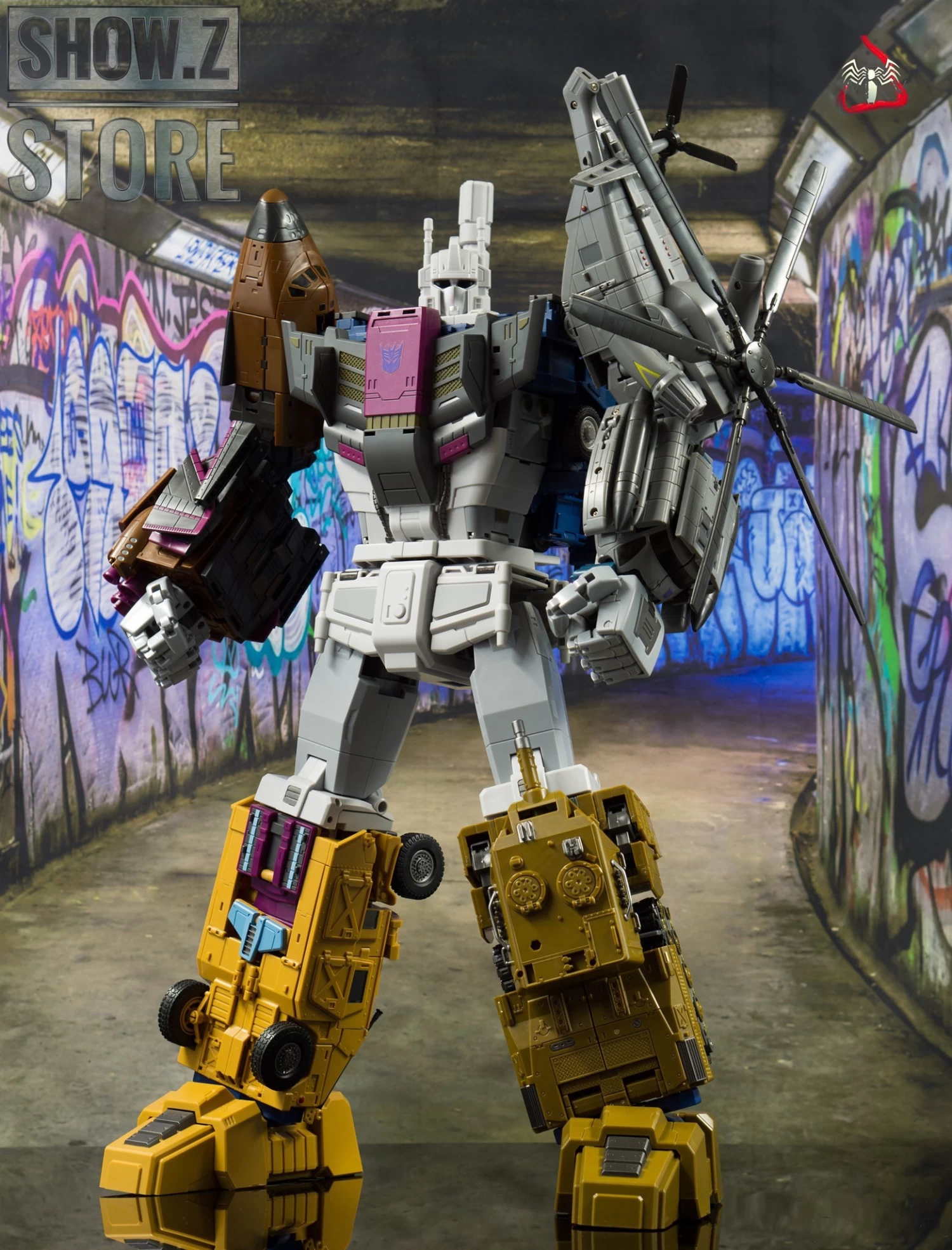 Zeta Toys ZA-06 Bruticus Full Set Of 6 - Image 6