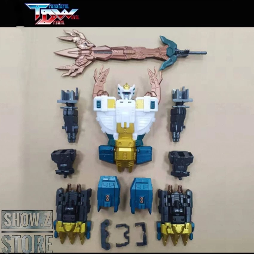 Transform Dream Wave TCW-10W Generations Selects King Poseidon Upgrade Kit White Version - Image 2