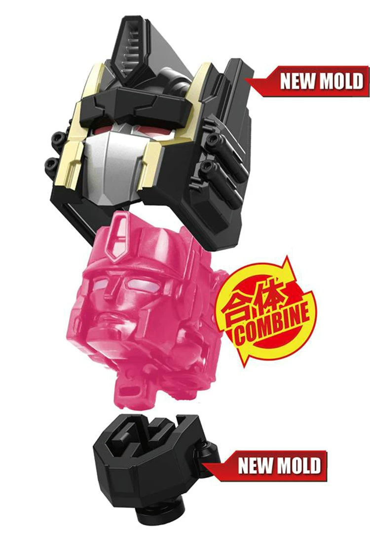 Perfect Effect PC-20 Combiner Black Jinrai Optimus Prime Upgrade Kit - Image 4
