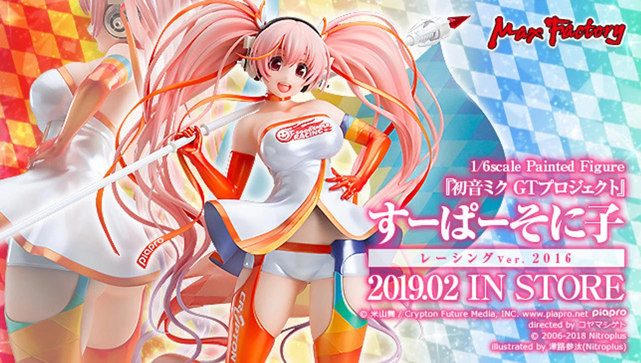 Max Factory Super Sonico: Racing Ver. 2016 1/6 PVC Figure