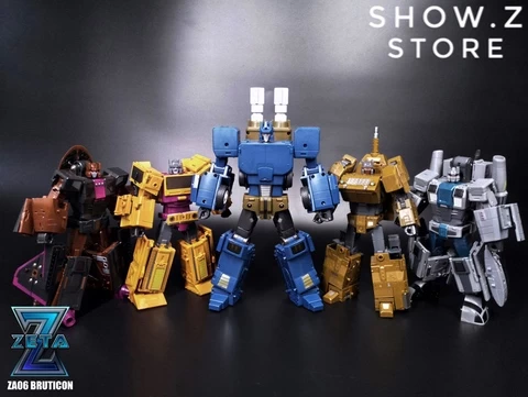 Zeta Toys ZA-06 Bruticus Full Set Of 6 - Image 14