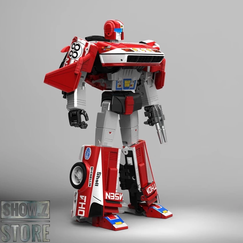 XTransbots MX-23T Fioravanti Omnibot Overdrive Thomsen Racer Limited Version - Image 12