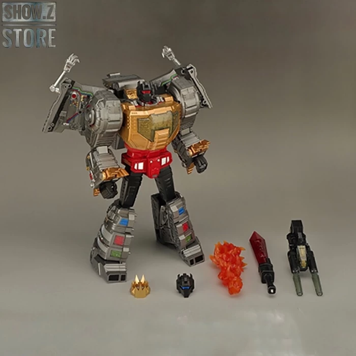 GigaPower GP HQ-01 HQ01 Superator Grimlock Dinobots Metallic Version - Image 8
