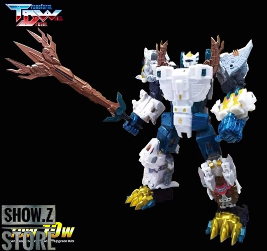 Transform Dream Wave TCW-10W Generations Selects King Poseidon Upgrade Kit White Version - Image 4