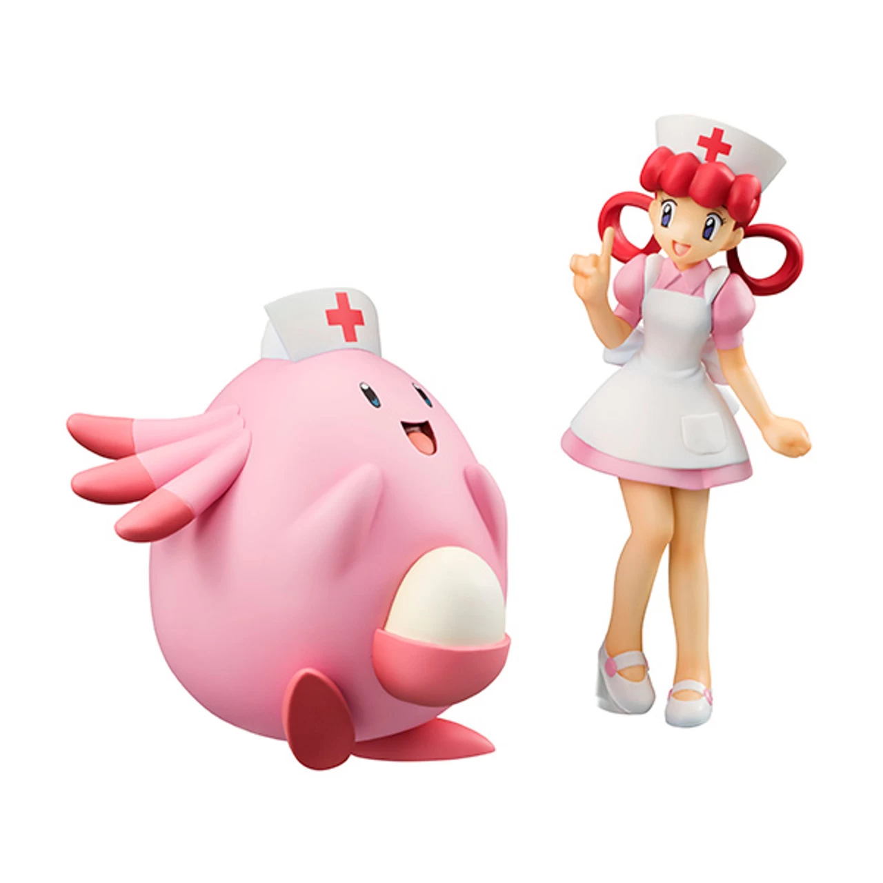 MegaHouse G.E.M. Series Pokemon Nurse Joy & Chansey PVC Figure - Image 3