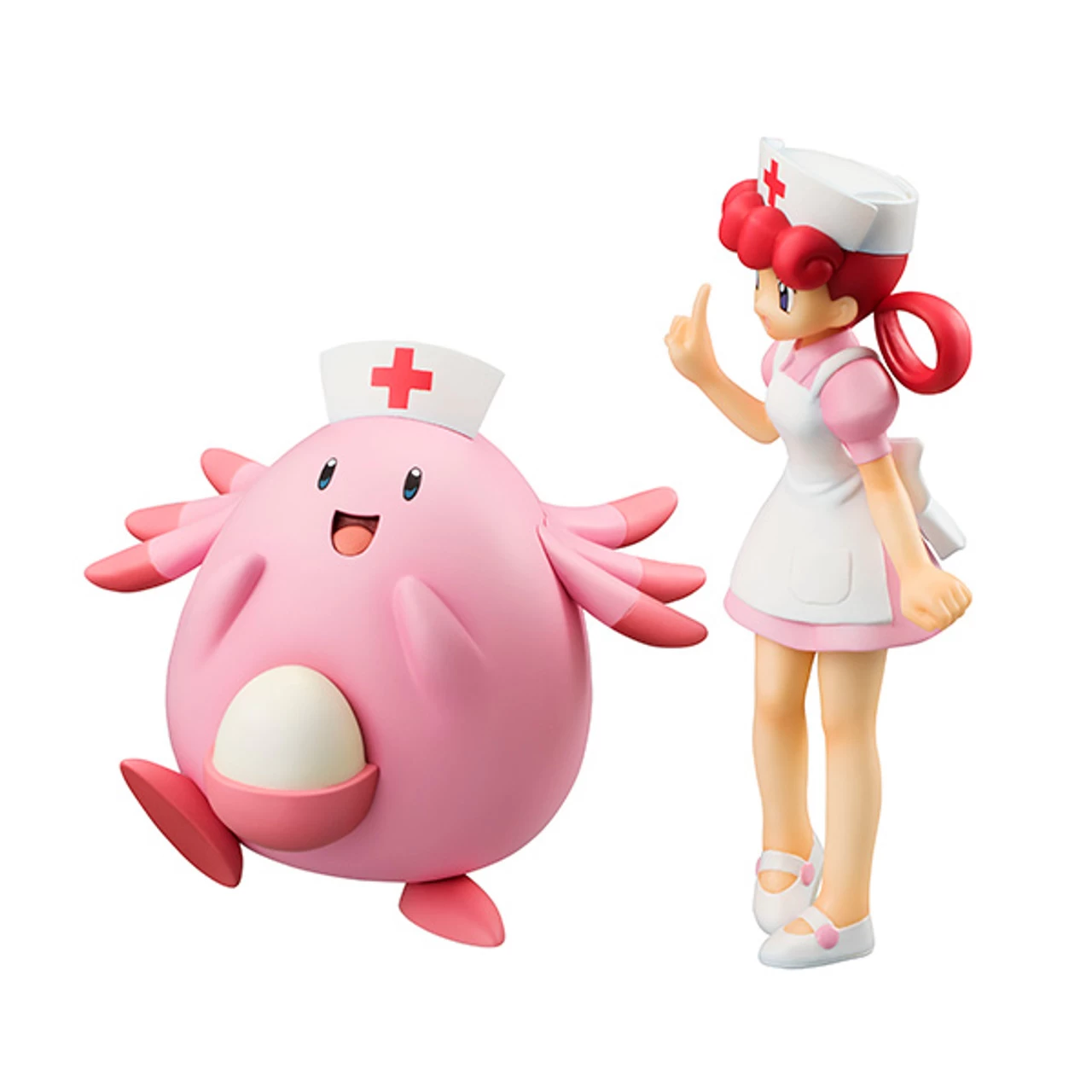 MegaHouse G.E.M. Series Pokemon Nurse Joy & Chansey PVC Figure