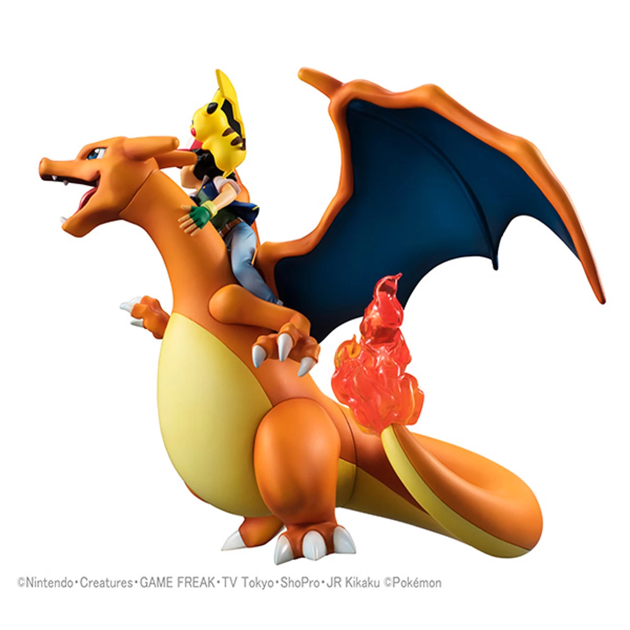 MegaHouse G.E.M. Series Pokemon (Ash Ketchum & Pikachu & Charizard) PVC Figure ( Rerelease ) - Image 6