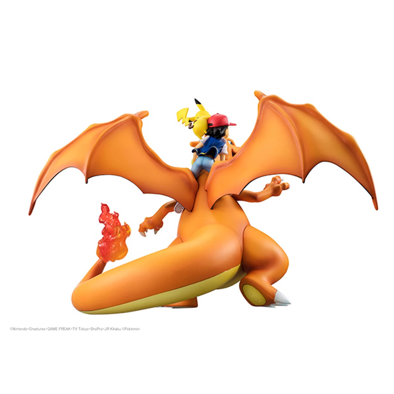 MegaHouse G.E.M. Series Pokemon (Ash Ketchum & Pikachu & Charizard) PVC Figure ( Rerelease ) - Image 4