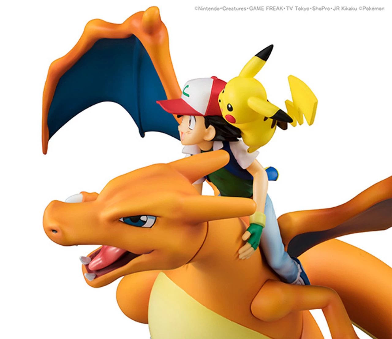 MegaHouse G.E.M. Series Pokemon (Ash Ketchum & Pikachu & Charizard) PVC Figure ( Rerelease ) - Image 3