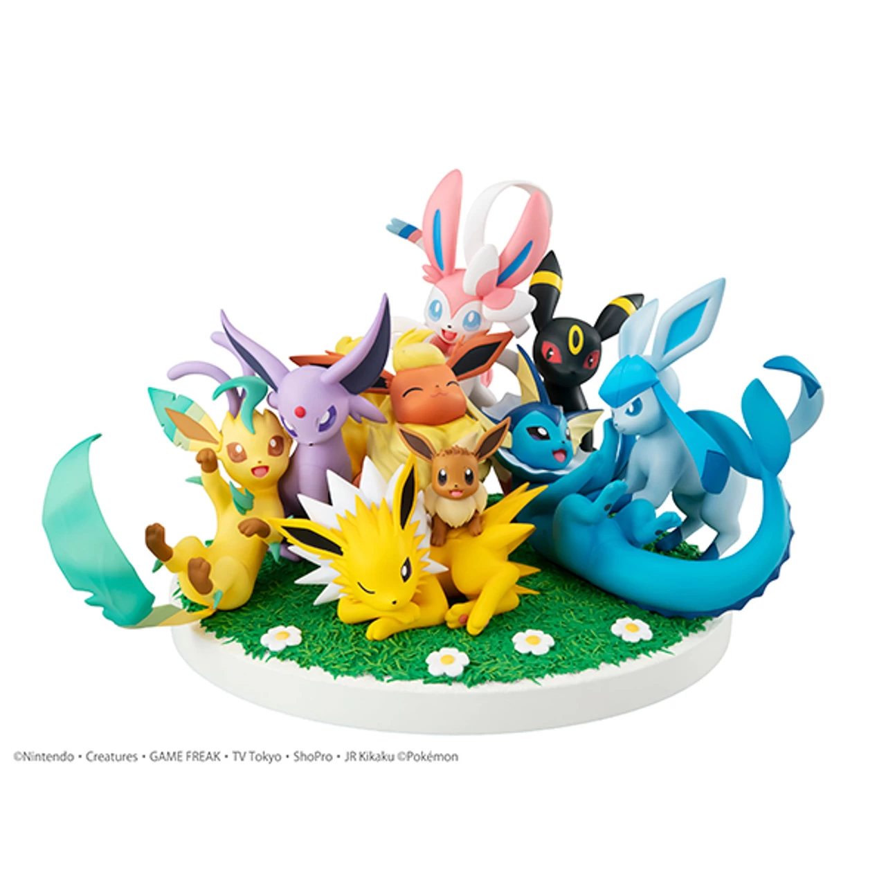 MegaHouse G.E.M.EX Series Pokemon Eevee Friends PVC Figure