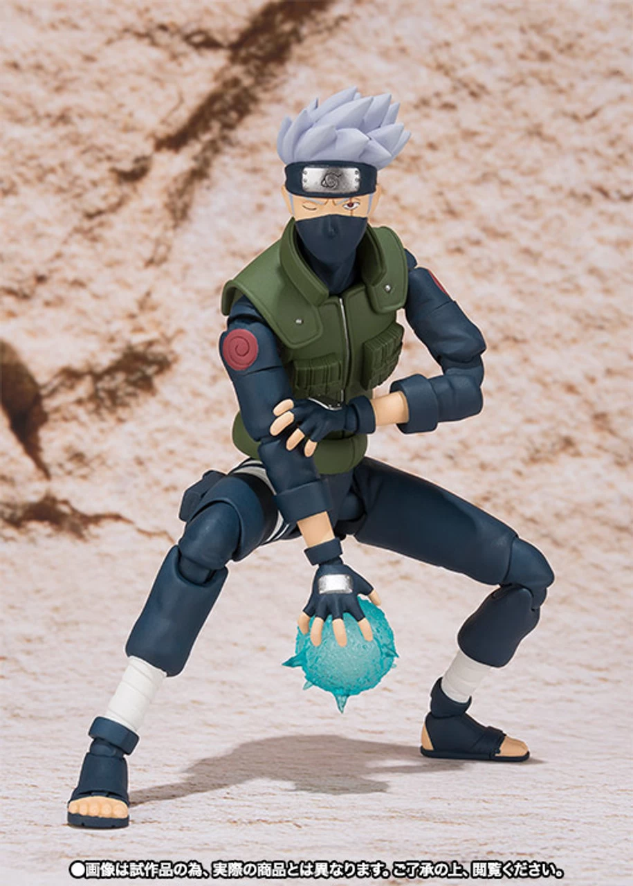 BANDAI Premium S.H.Figuarts Naruto Shippuden Hatake Kakashi Action Figure - Image 2