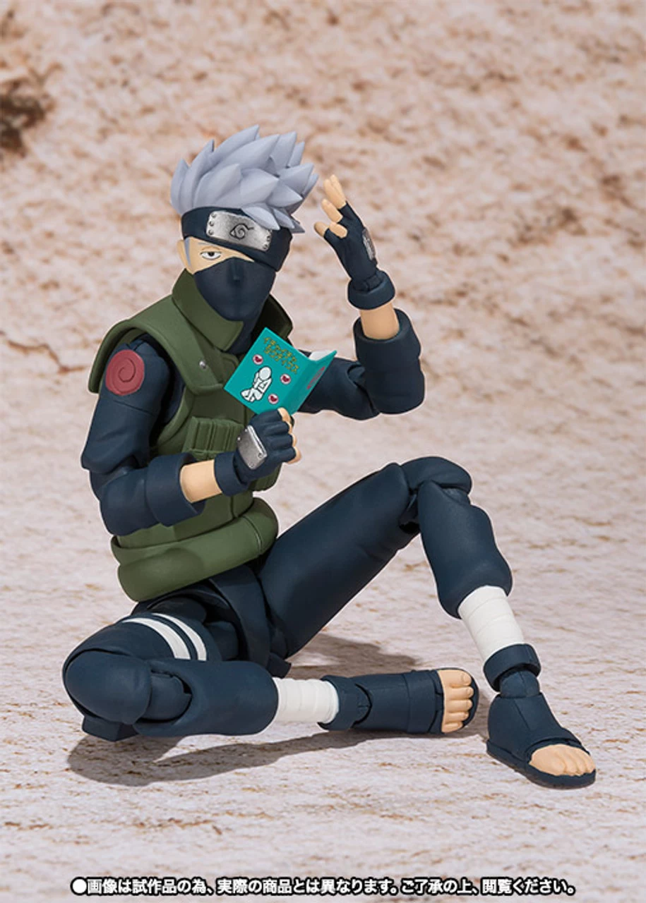 BANDAI Premium S.H.Figuarts Naruto Shippuden Hatake Kakashi Action Figure - Image 10