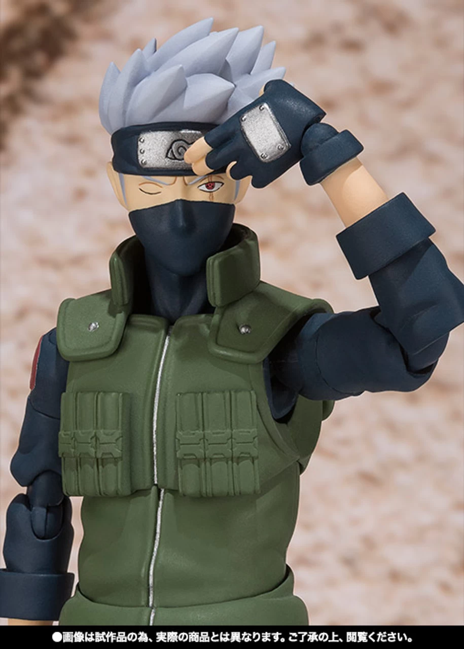 BANDAI Premium S.H.Figuarts Naruto Shippuden Hatake Kakashi Action Figure - Image 7