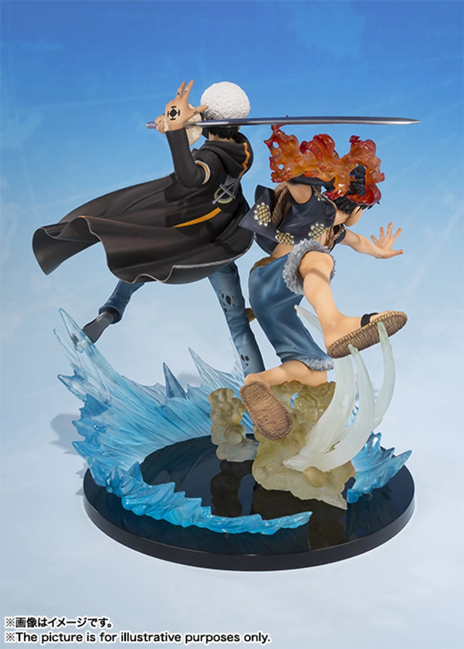 Figuarts Zero Monkey D Luffy & Trafalgar Law 5th Anniversary Edition PVC Figure One Piece By BANDAI - Image 4