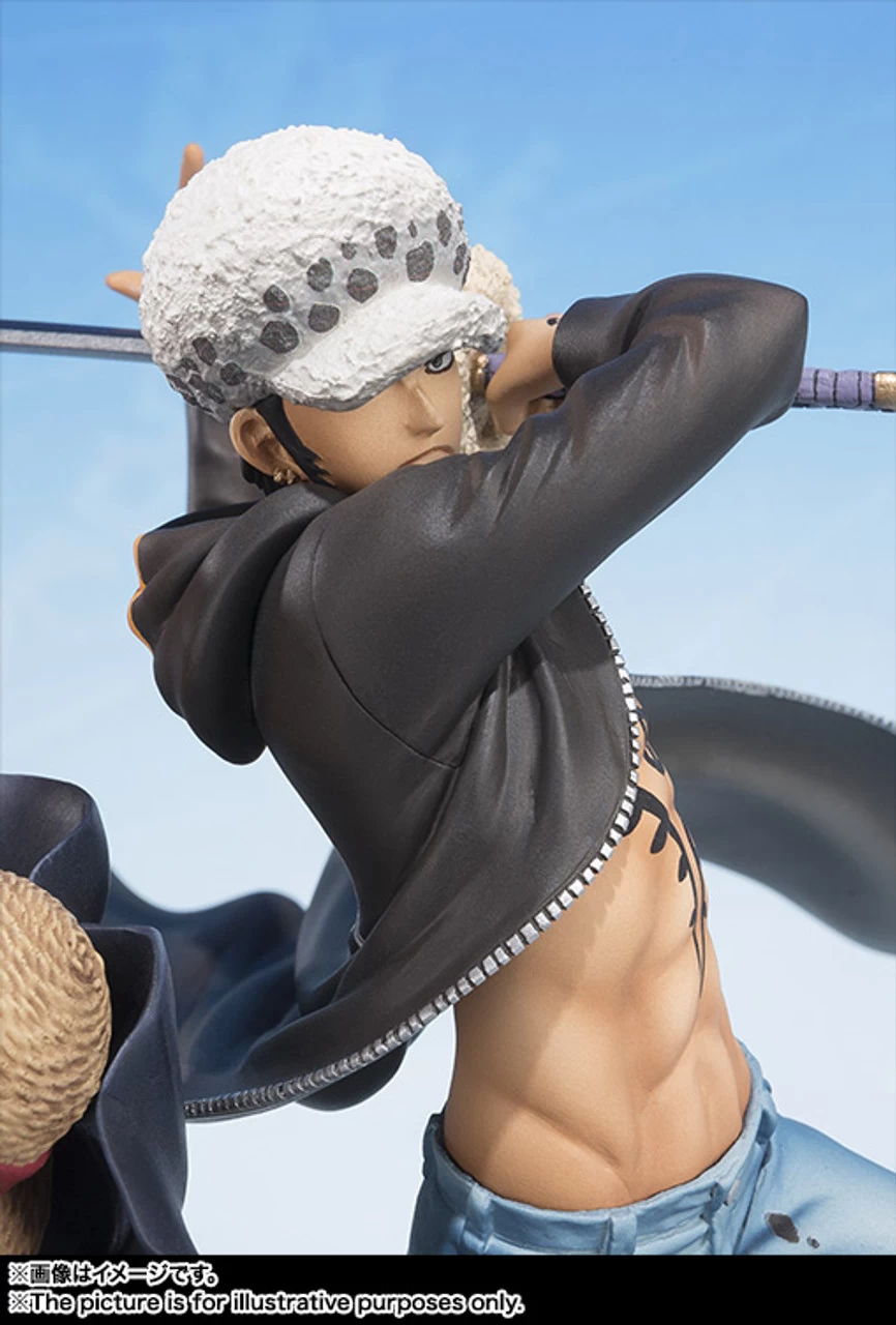 Figuarts Zero Monkey D Luffy & Trafalgar Law 5th Anniversary Edition PVC Figure One Piece By BANDAI - Image 5