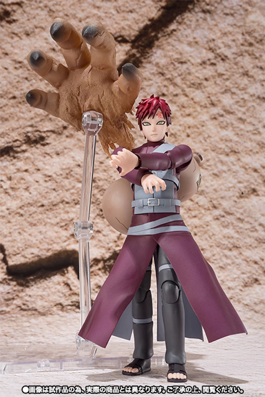 Bandai S.H.Figuarts Gaara Actoin Figure - Image 5