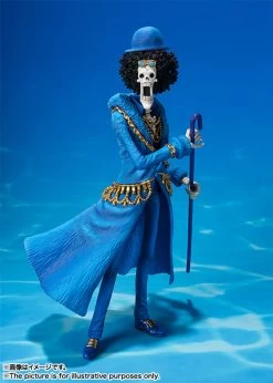 Bandai Figuarts Zero Brook -One Piece 20th Anniversary Ver.- PVC Figure (Completed)
