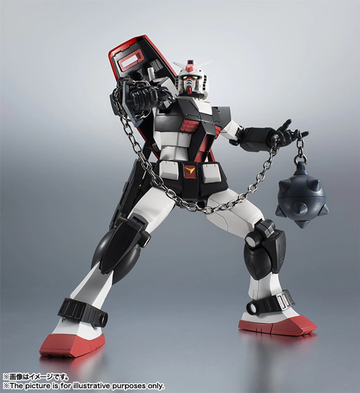 Bandai Robot Spirit Side MS RX-78-1 Prototype Gundam Ver. A.N.I.M.E. Action Figure (Completed) - Image 11