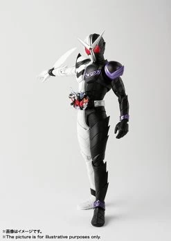 Bandai S.H.Figuarts (Shinkoccou Seihou) Kamen Rider W (Double) Fang Joker Action Figure (Completed)