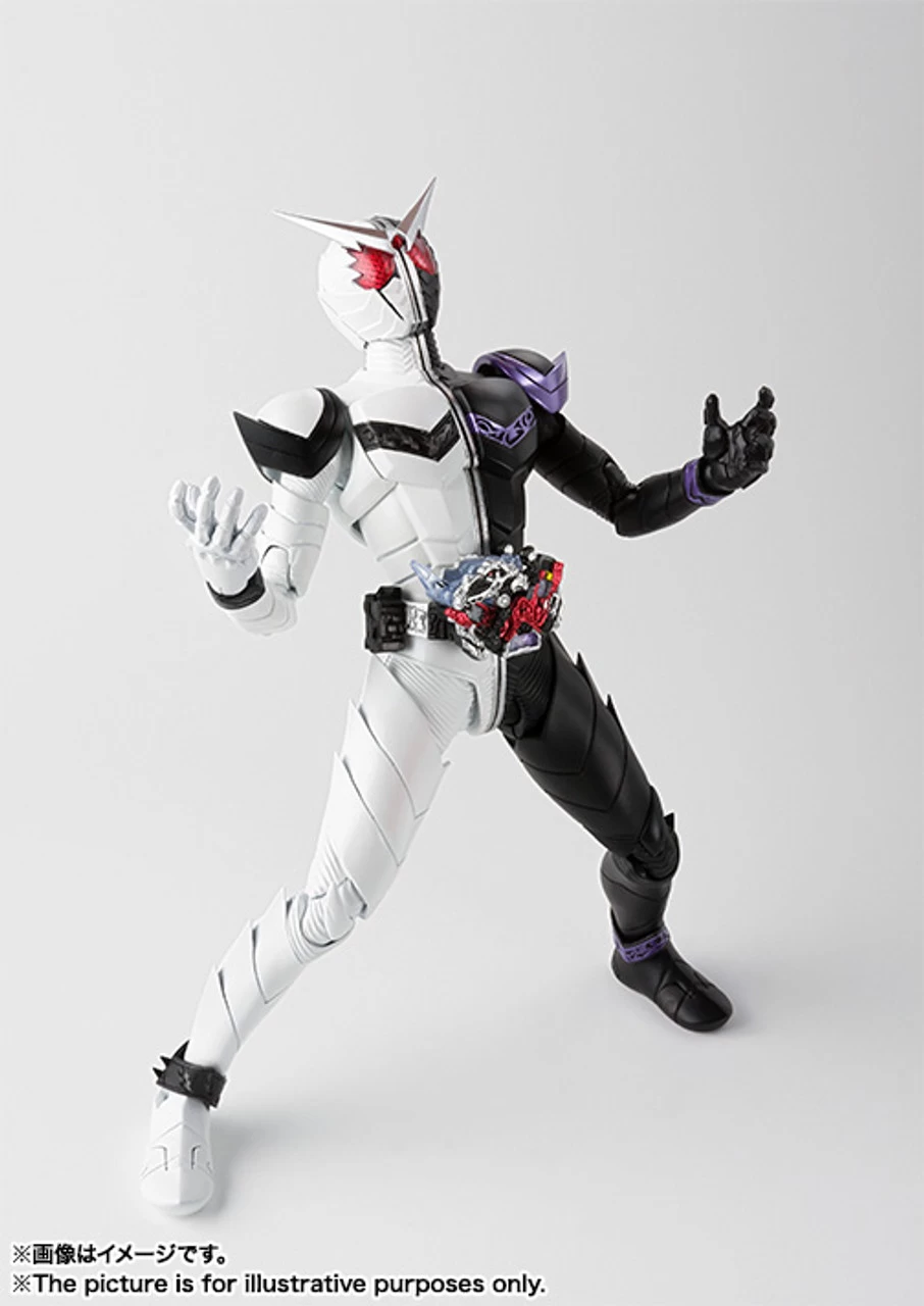 Bandai S.H.Figuarts (Shinkoccou Seihou) Kamen Rider W (Double) Fang Joker Action Figure (Completed) - Image 2