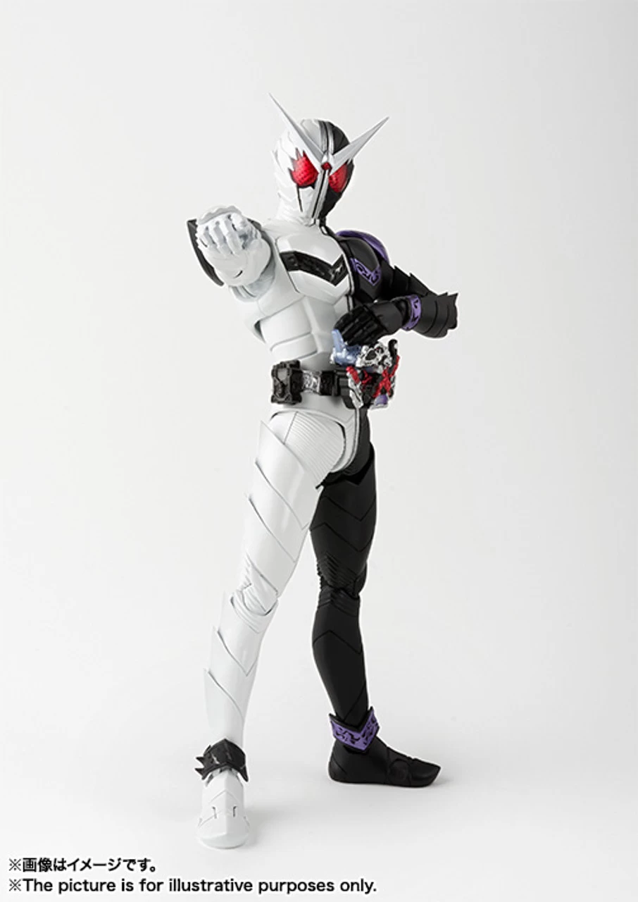 Bandai S.H.Figuarts (Shinkoccou Seihou) Kamen Rider W (Double) Fang Joker Action Figure (Completed) - Image 3