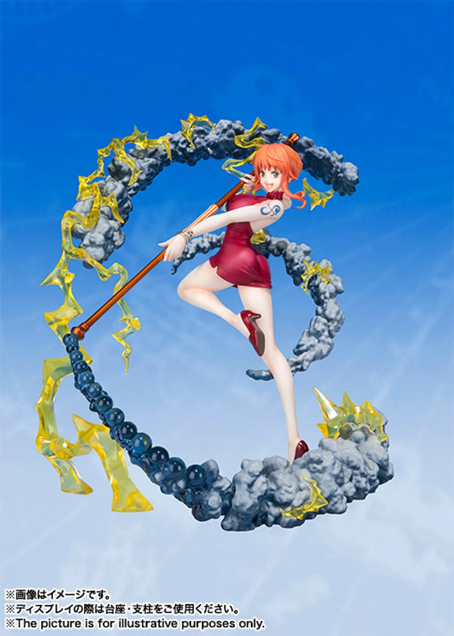 Bandai Figuarts Zero Nami -Black Ball- PVC Figure - Image 2
